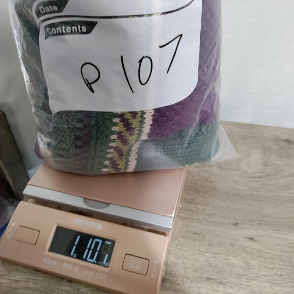 Segrets Sun Prints Hand Knit Vintage Sweater Women's Size Medium - Picture 7 of 8